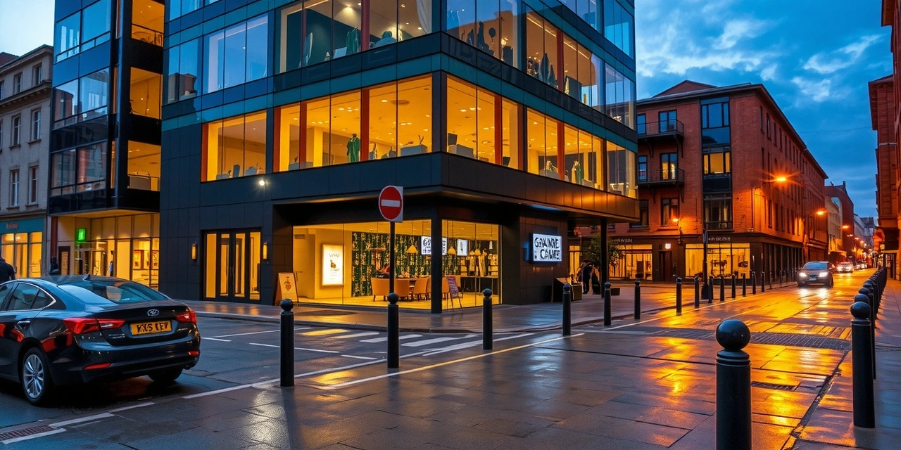 Grand Canal Square Dublin location