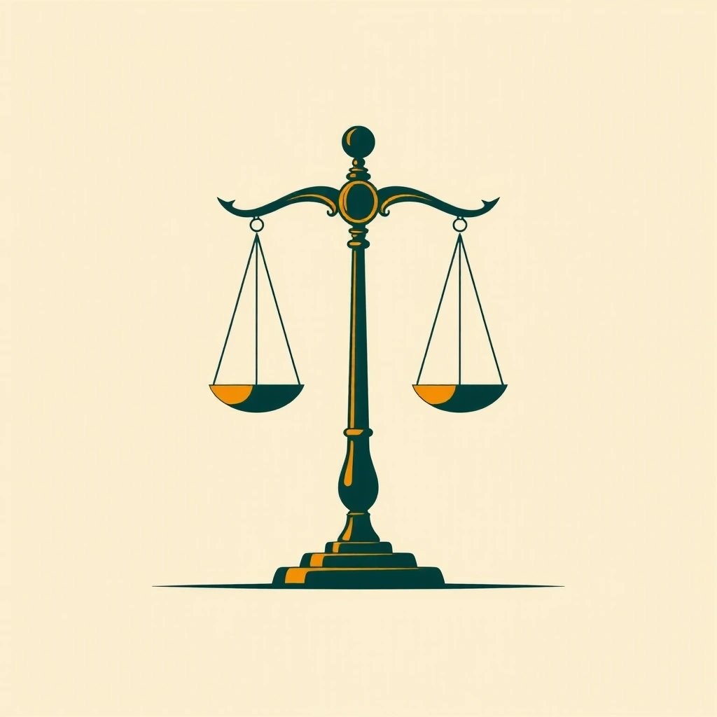 Balance and responsibility illustration