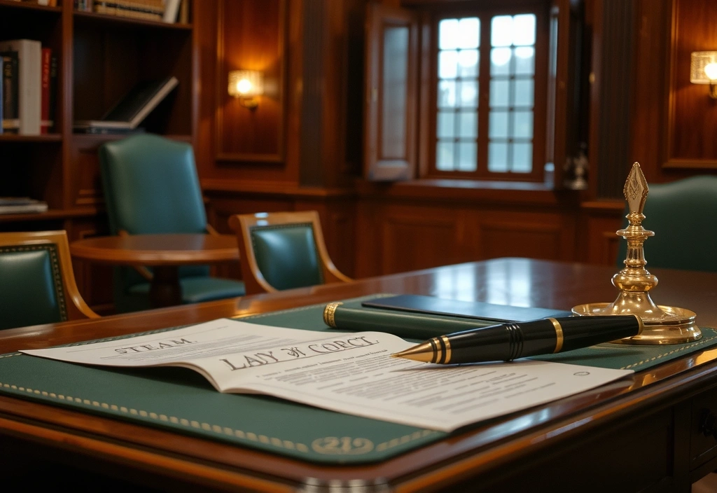 Legal documentation representing data protection compliance